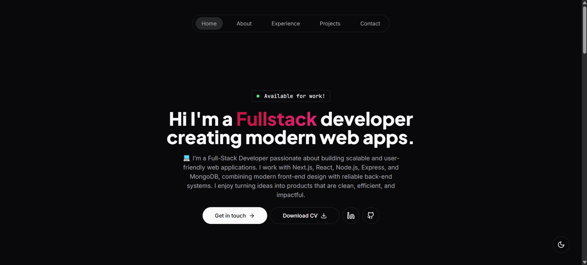 Portfolio Website